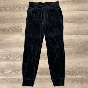 Lululemon Ready To Crush Velvet High Rise Joggers Black Size 8